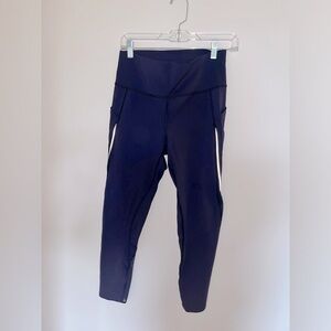 Navy Lululemon Leggings NWOT